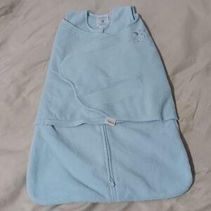 Halo Blue Baby Sleep Sack Swaddle- Birth To 3 Mo